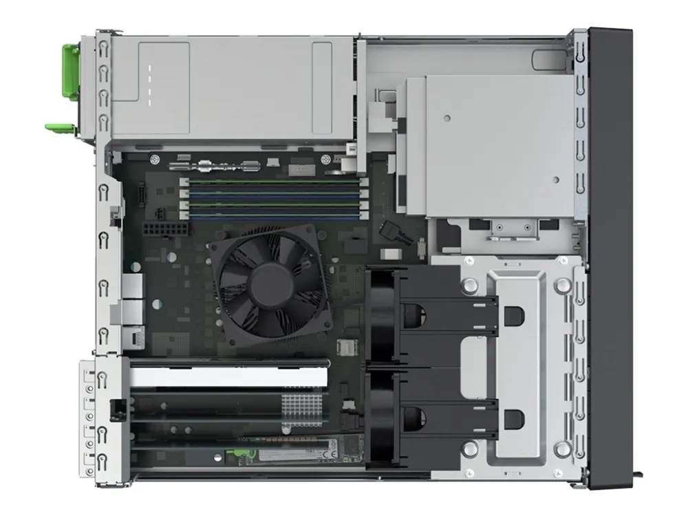 Fujitsu PRIMERGY TX1320 M5 - Server - tower Xeon E-2334 / op til 4.8 GHz - RAM 16 GB - ingen HDD - skærm: ingen