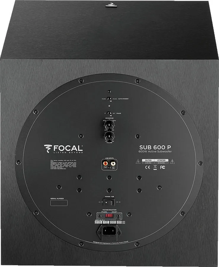 Focal Sub 600P Caissons de basses