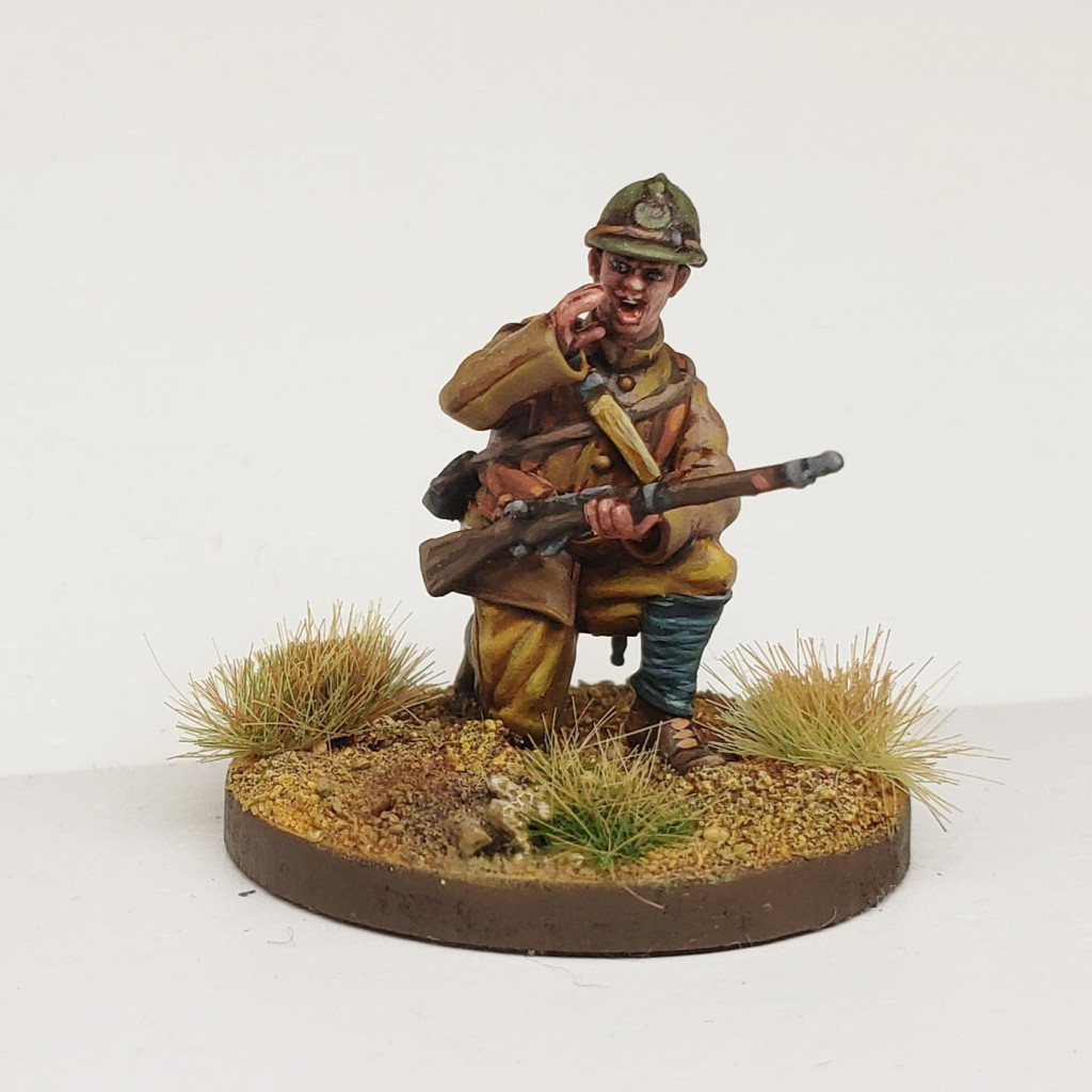 Infanterie française en vareuse