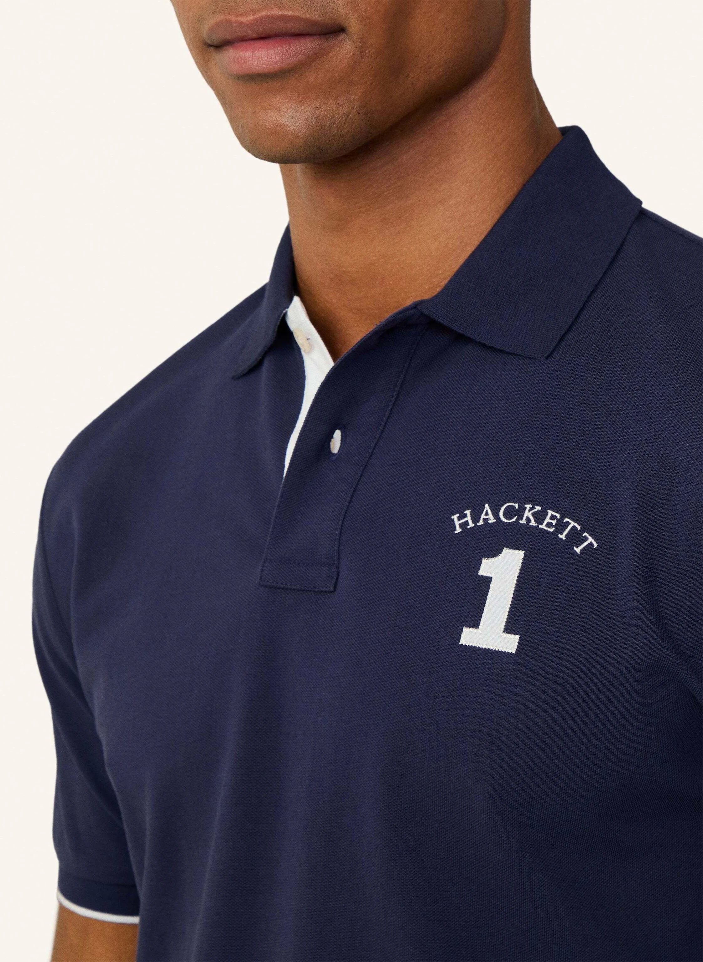HACKETT LONDON Poloshirt HERITAGE NUMBER POLO