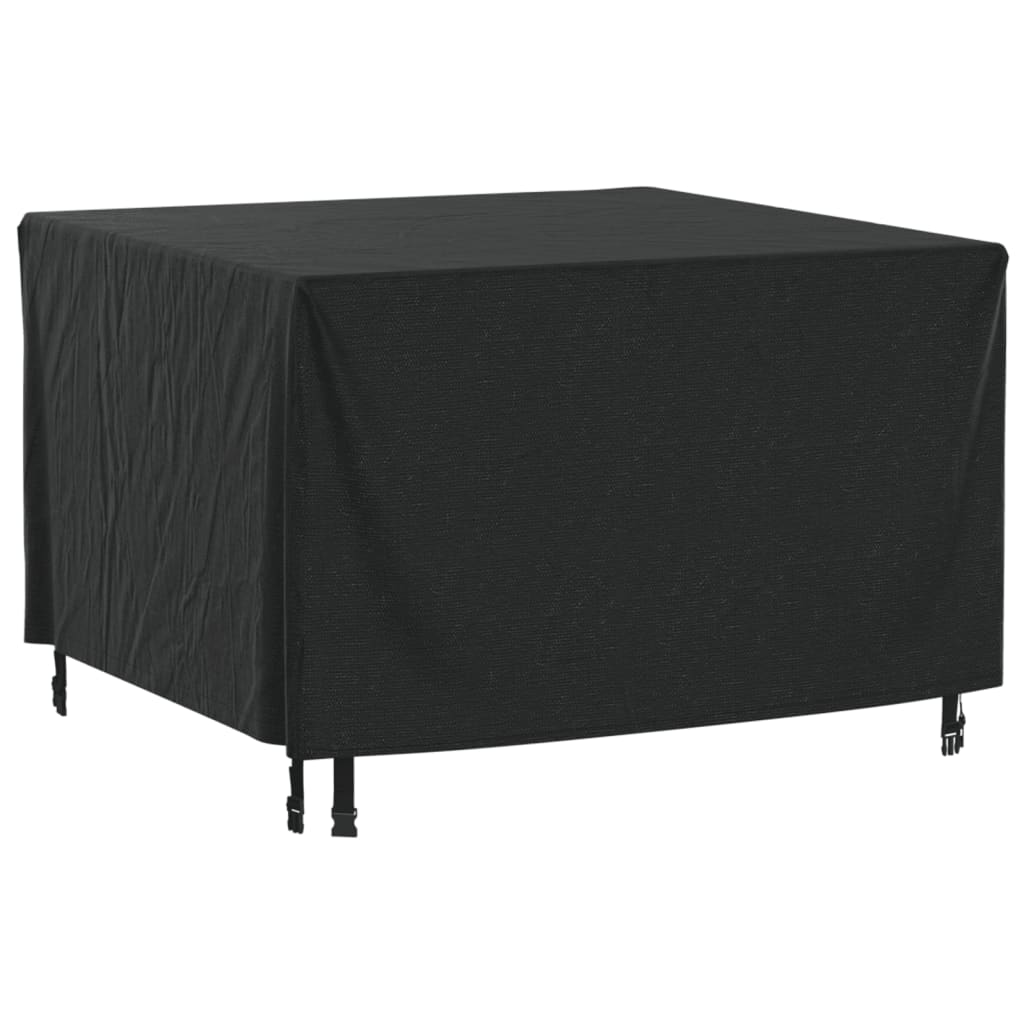 Housse de salon de jardin noir 113x113x73 cm imperméable 420d
