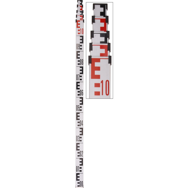 Laserliner telescopische nivelleerlat 5m
