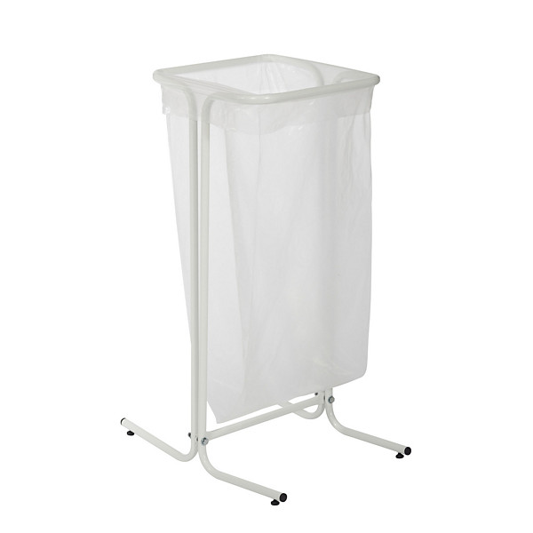 Support sac poubelle sur pieds Rossignol Tubag blanc sans couvercle 110 L