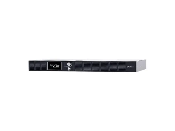 CyberPower Office Rackmount Series OR1500ERM1U - UPS (rackversion) - AC 230 V - 900 Watt - 1500 VA - 1-faset - Ethernet, RS-232, USB - output-stikforbindelser: 6 - 1U - sølv