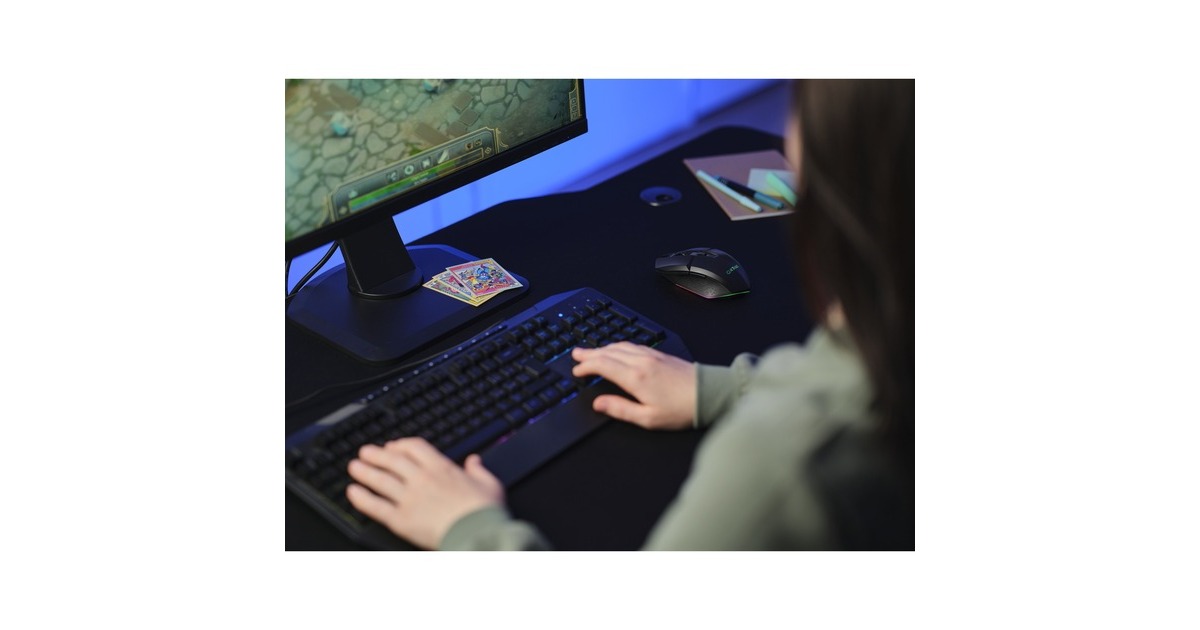 TrustGXT 110 Felox verlichte draadloze gaming muis  (Zwart, RGB | 800 - 4800 dpi)