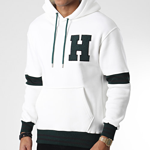 Sweat Capuche OTS-11 Blanc