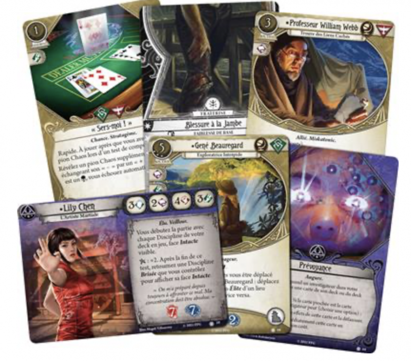 Horreur à Arkham : Le Jeu de Cartes - Aux Confins de la Terre (Investigateurs)