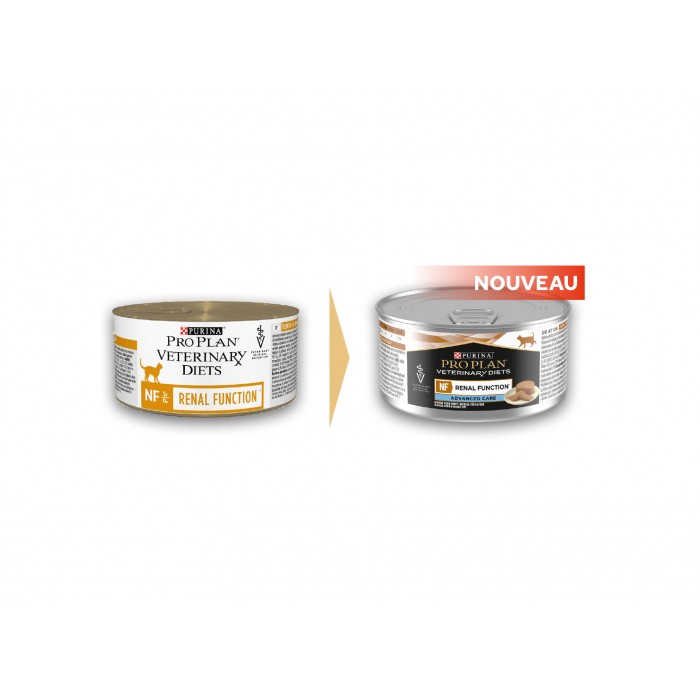 Pro Plan Veterinary Diets NF Renal Function Advance Care – Pâtée en mousse pour chat