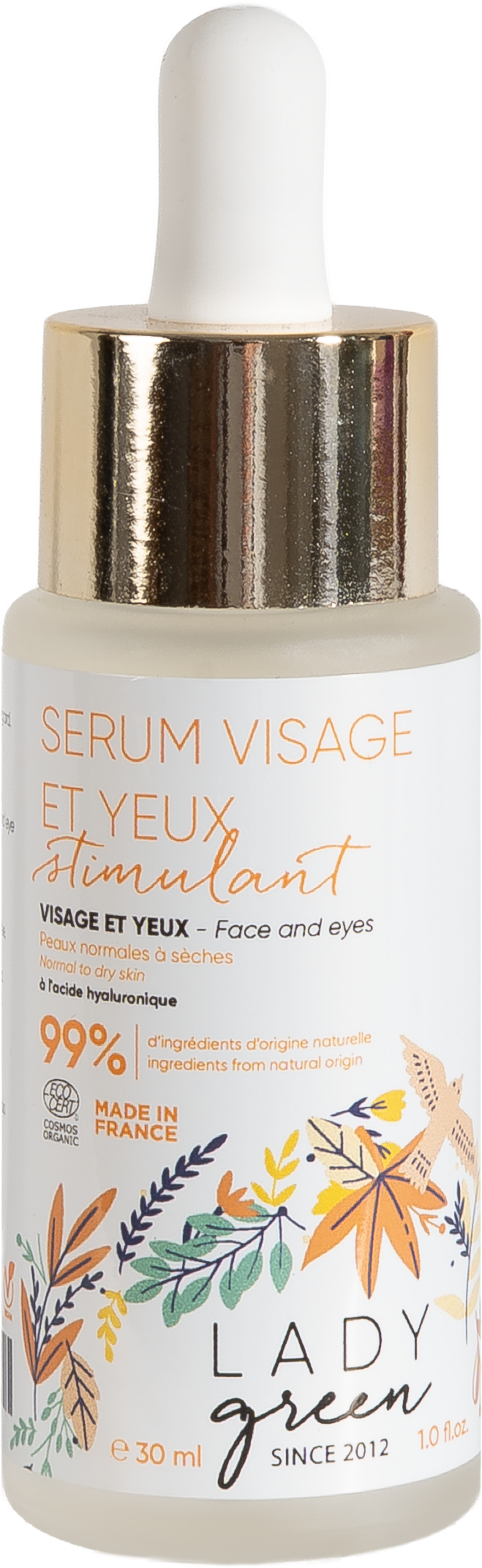 Lady Green  Stimulating Face & Eyes Serum, 30 ml