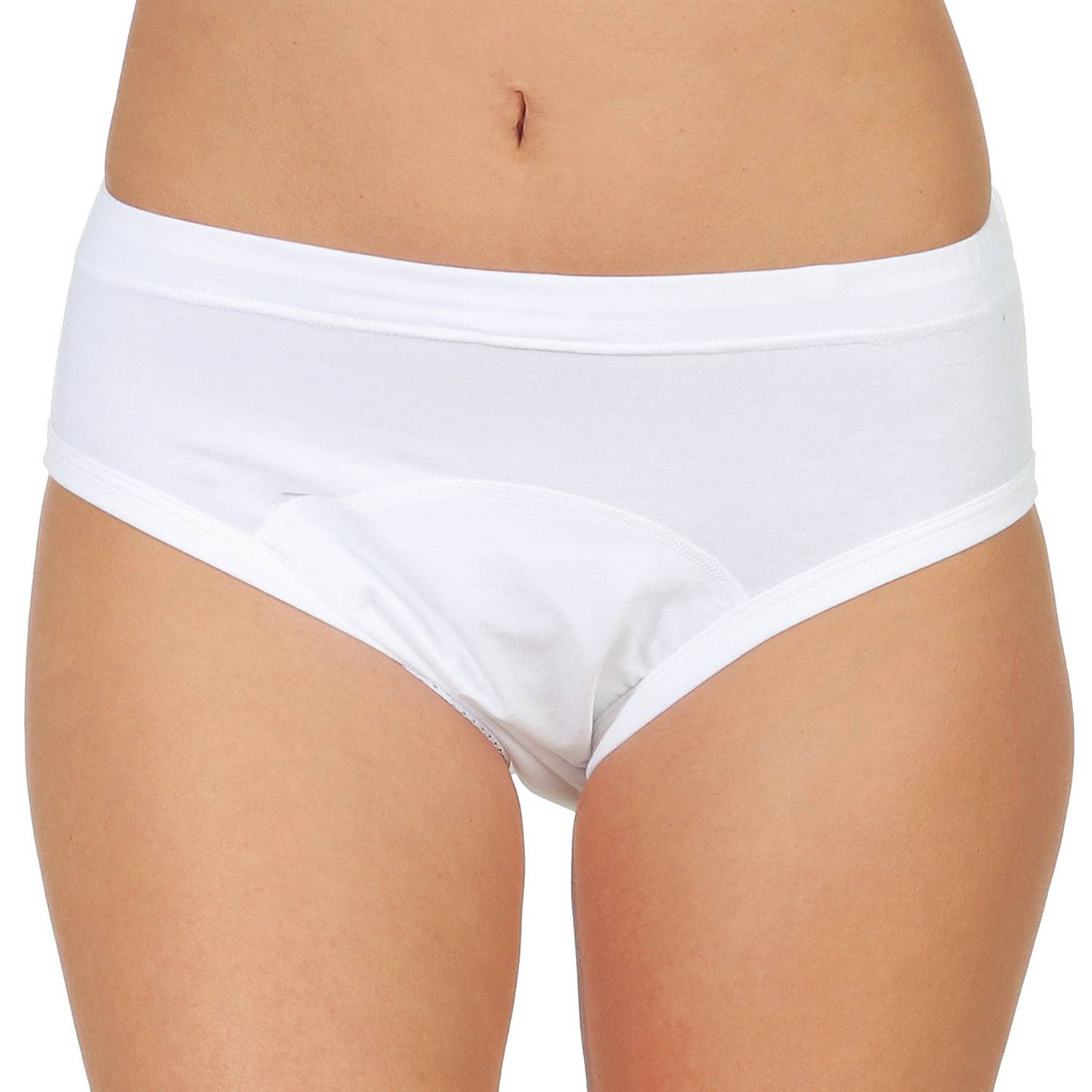 Mediset Single-Jersey Damen Hygiene-Slip im 2er-Pack