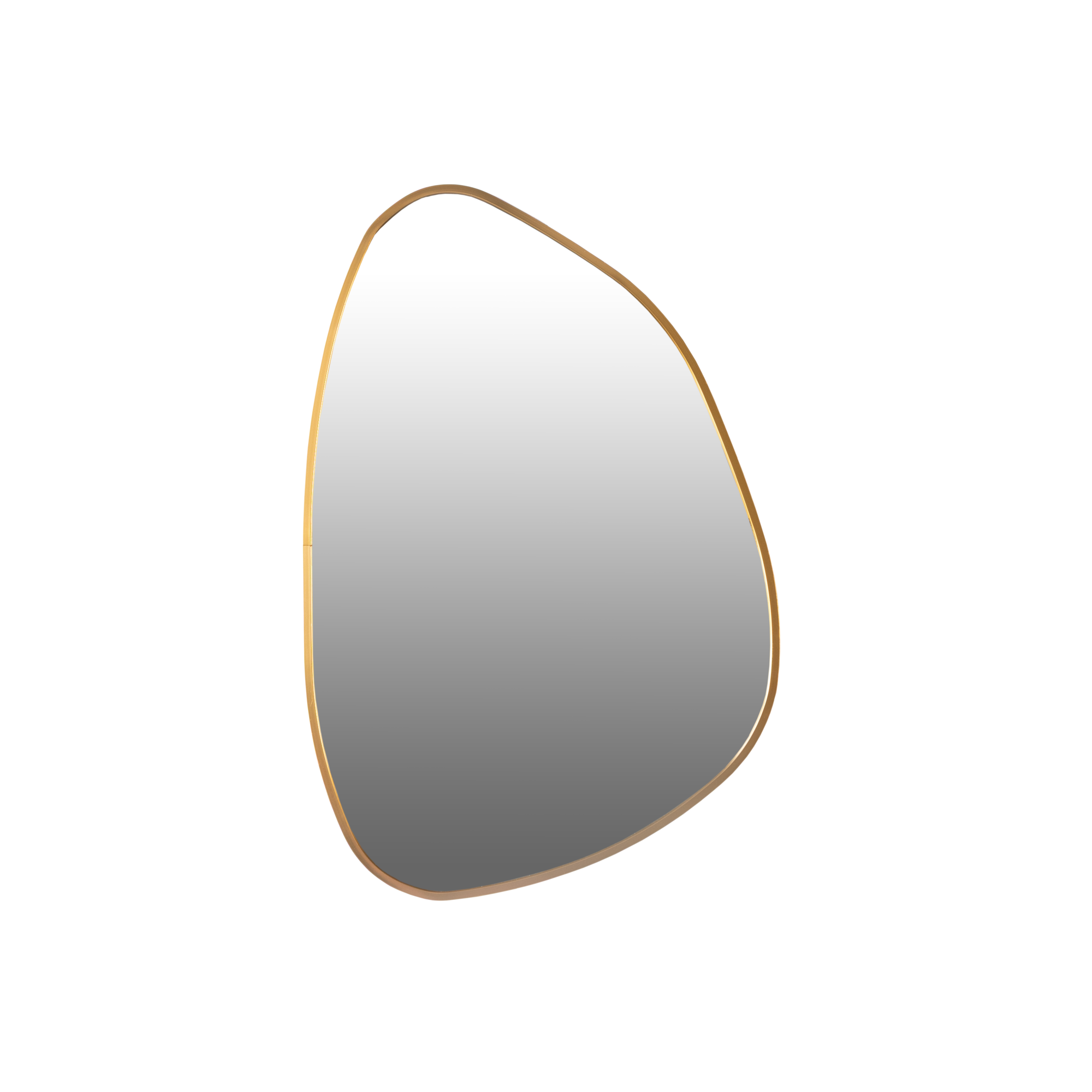 Spiegel pebble 40x60 cm brons