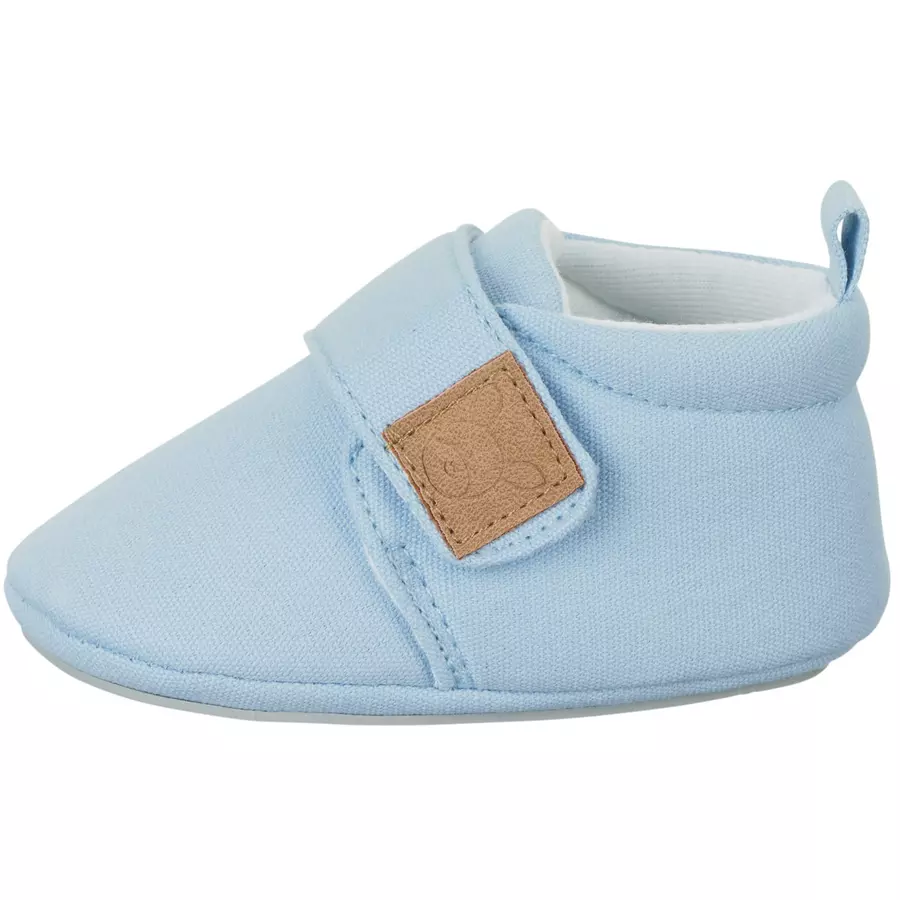 Sterntaler Baby-Krabbelschuh Uni hellblau