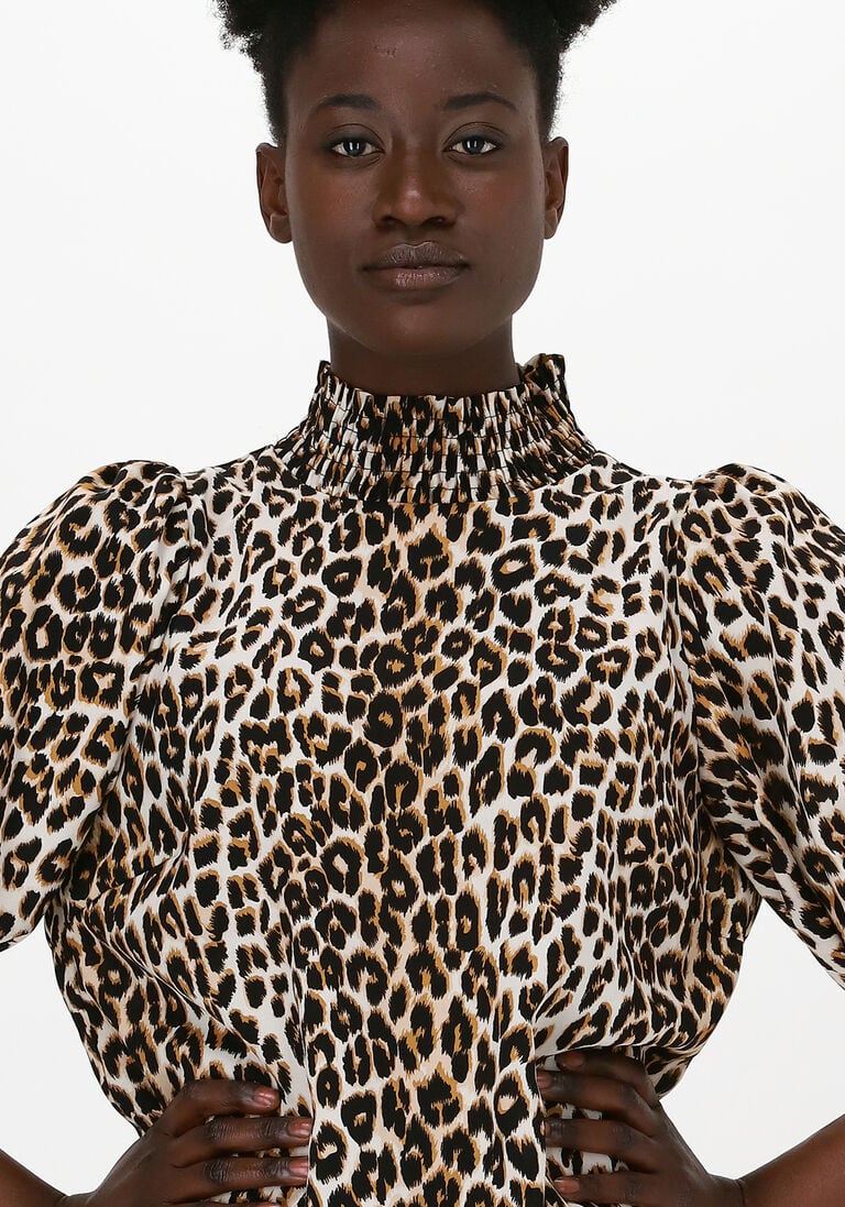 LOLLYS LAUNDRY leopard lollys laundry blouse bobby top