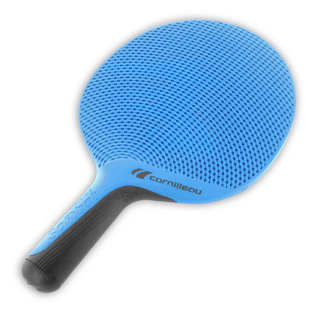 Tafeltennis bat Softbat blauw Softbat tafeltennisbat (blauw)