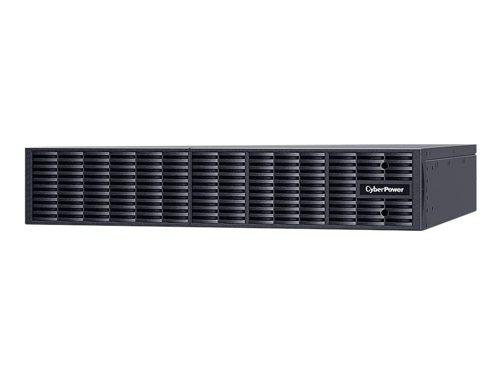 CyberPower Extended Battery Module BPSE72V40ART2U - Batterihus (stativ-monterbar / ekstern) - 12 x batteri - Blysyre - 9 Ah - 2U - sort