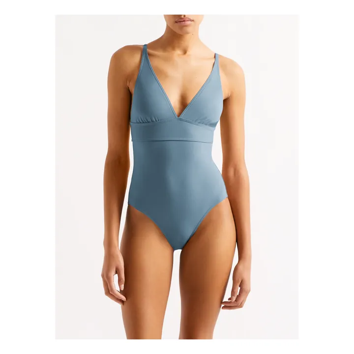Eres Maillot 1 Pièce Larcin | Bleu gris
