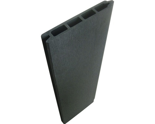 Enkelvoudig profiel Konsta steekhek WPC 177 x 15 cm antraciet