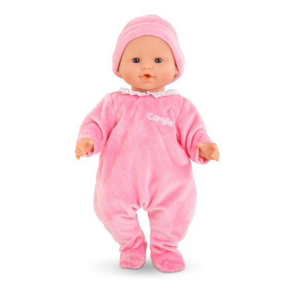 Pyjama rose avec bonnet Mon Grand Poupon 36 cm