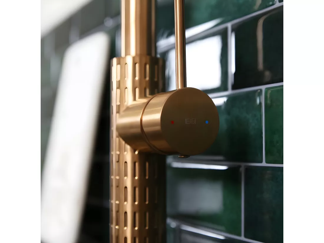 Architek mitigeur évier douchette extractible cuivre brossé - Essebagno