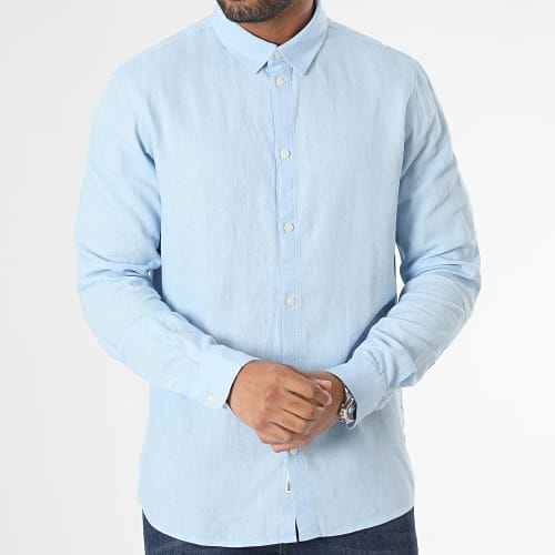 Chemise Manches Longues Enea Allan 21107646 Bleu Clair