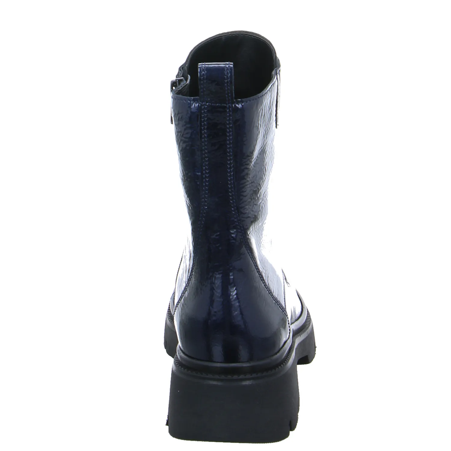 GABOR Boot Blau Leder
