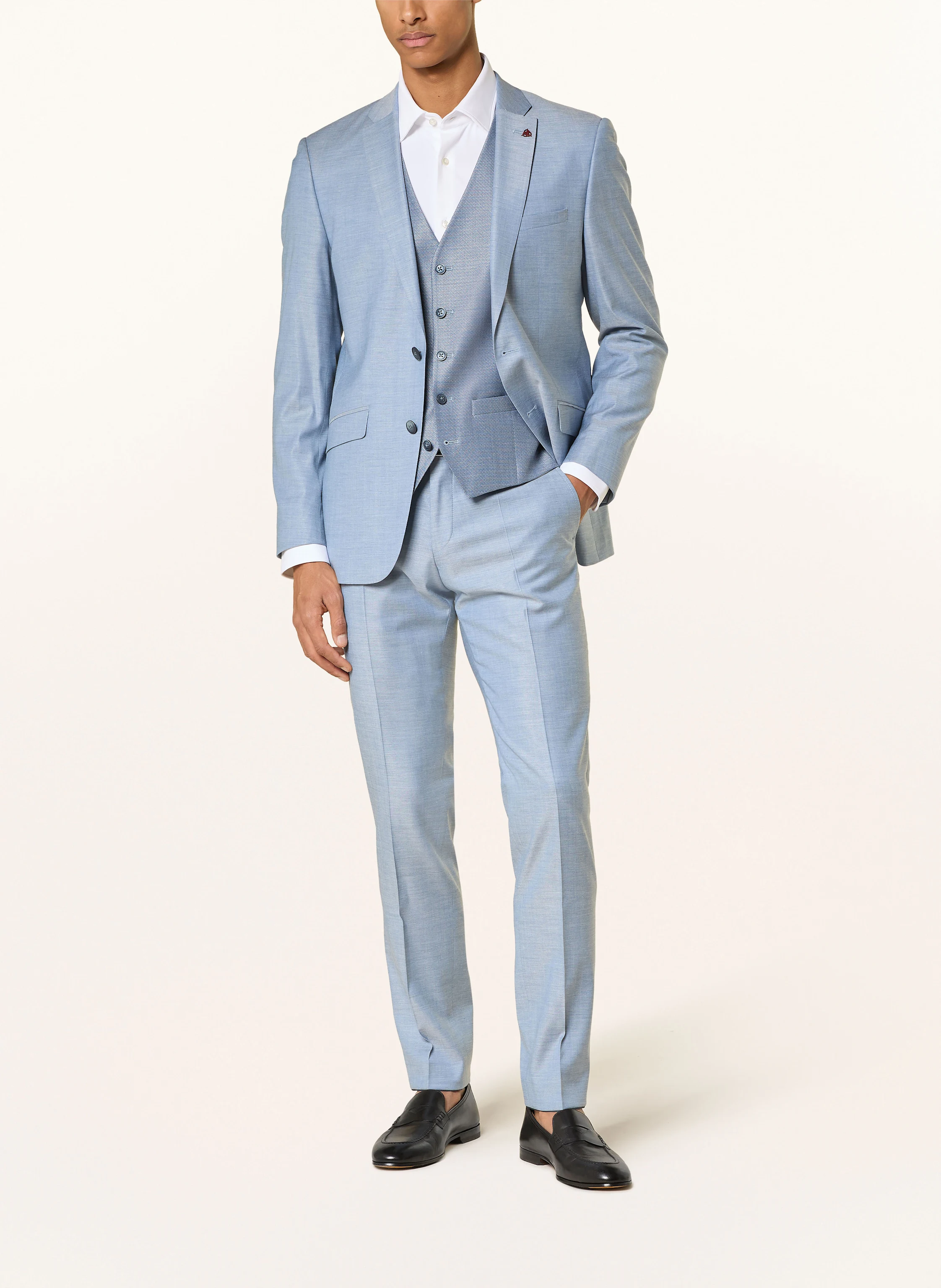 Roy Robson Anzugweste 24-05 Extra Slim Fit