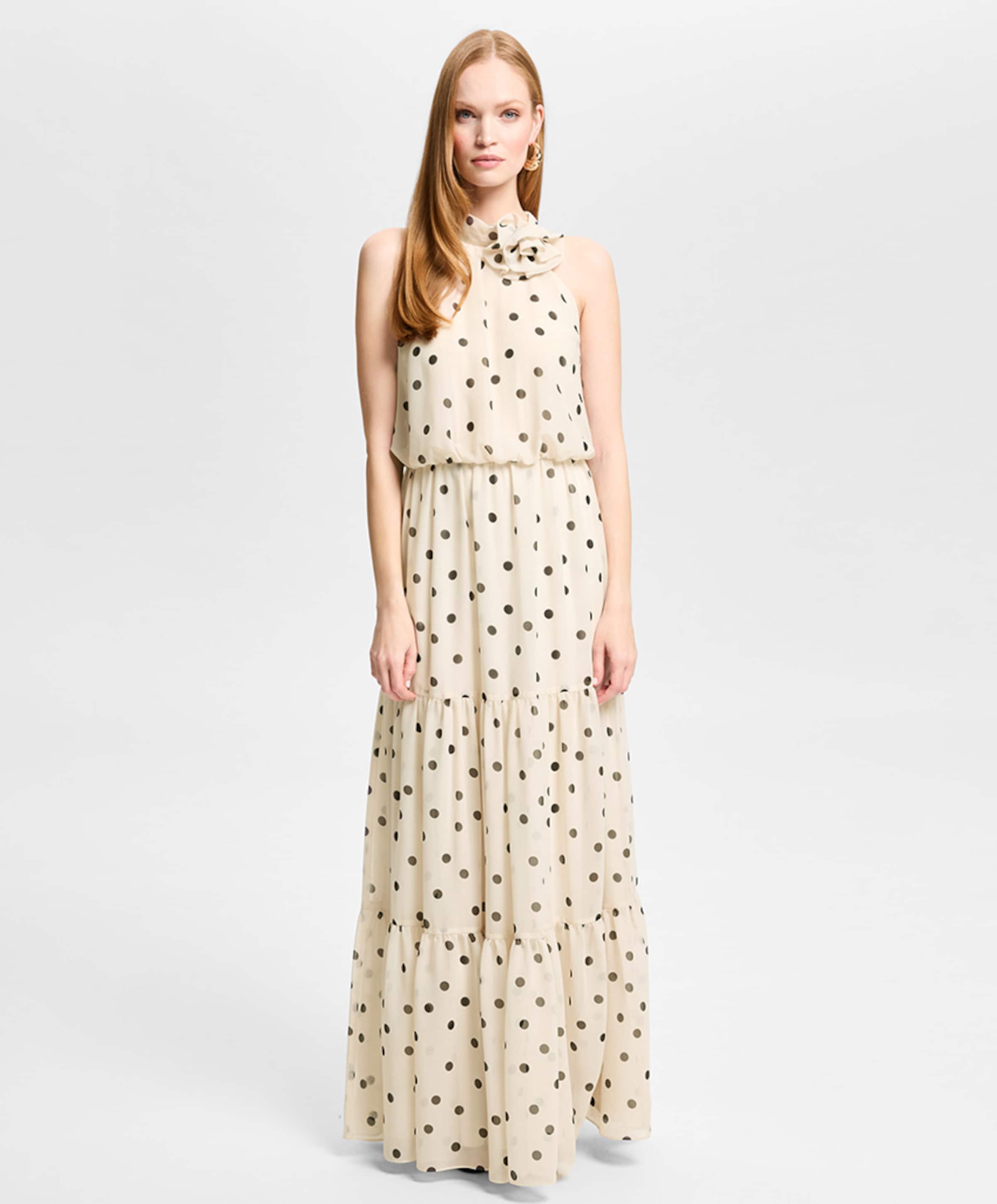 Swing Dames jurk beige