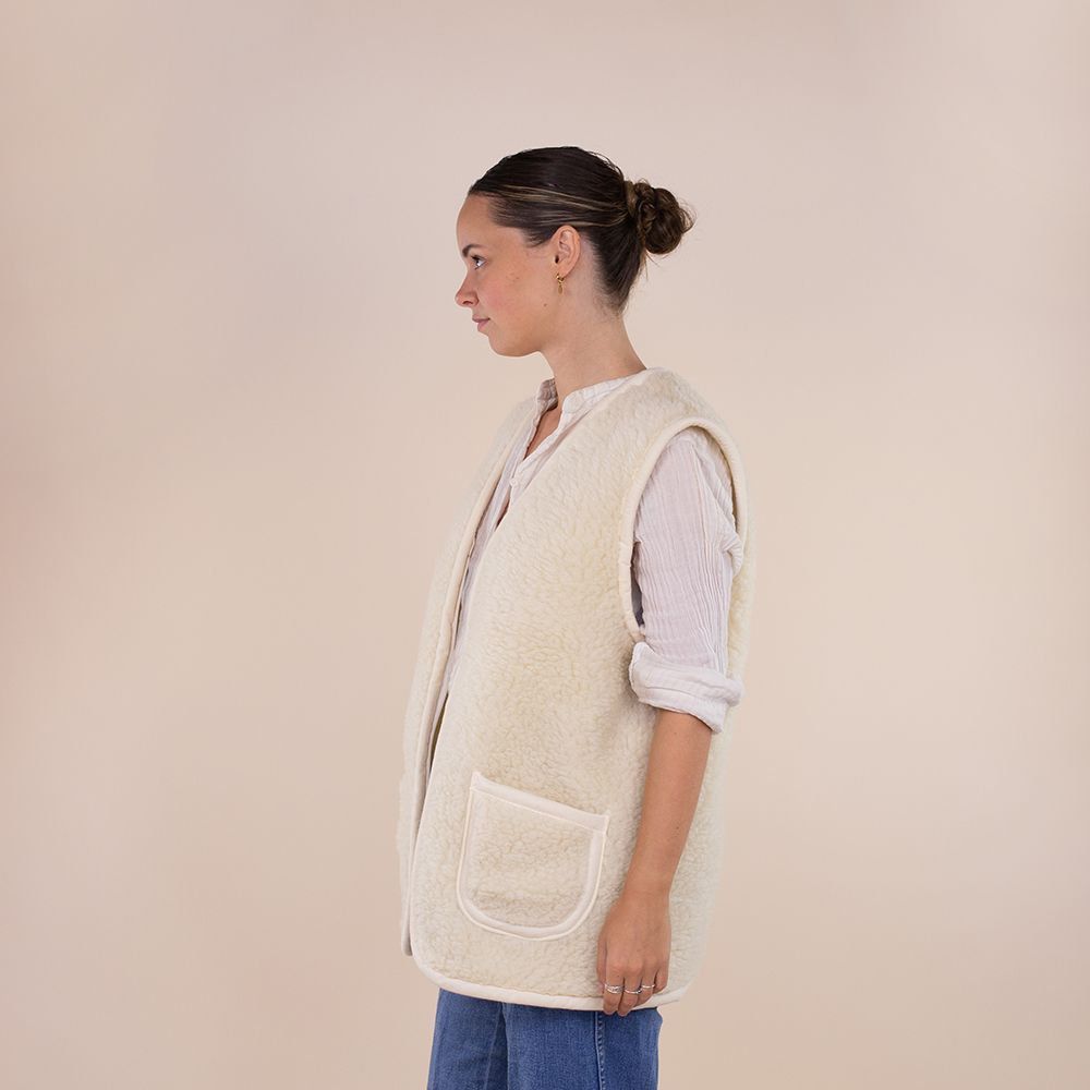 Moonrise dames bodywarmer Amaris wol