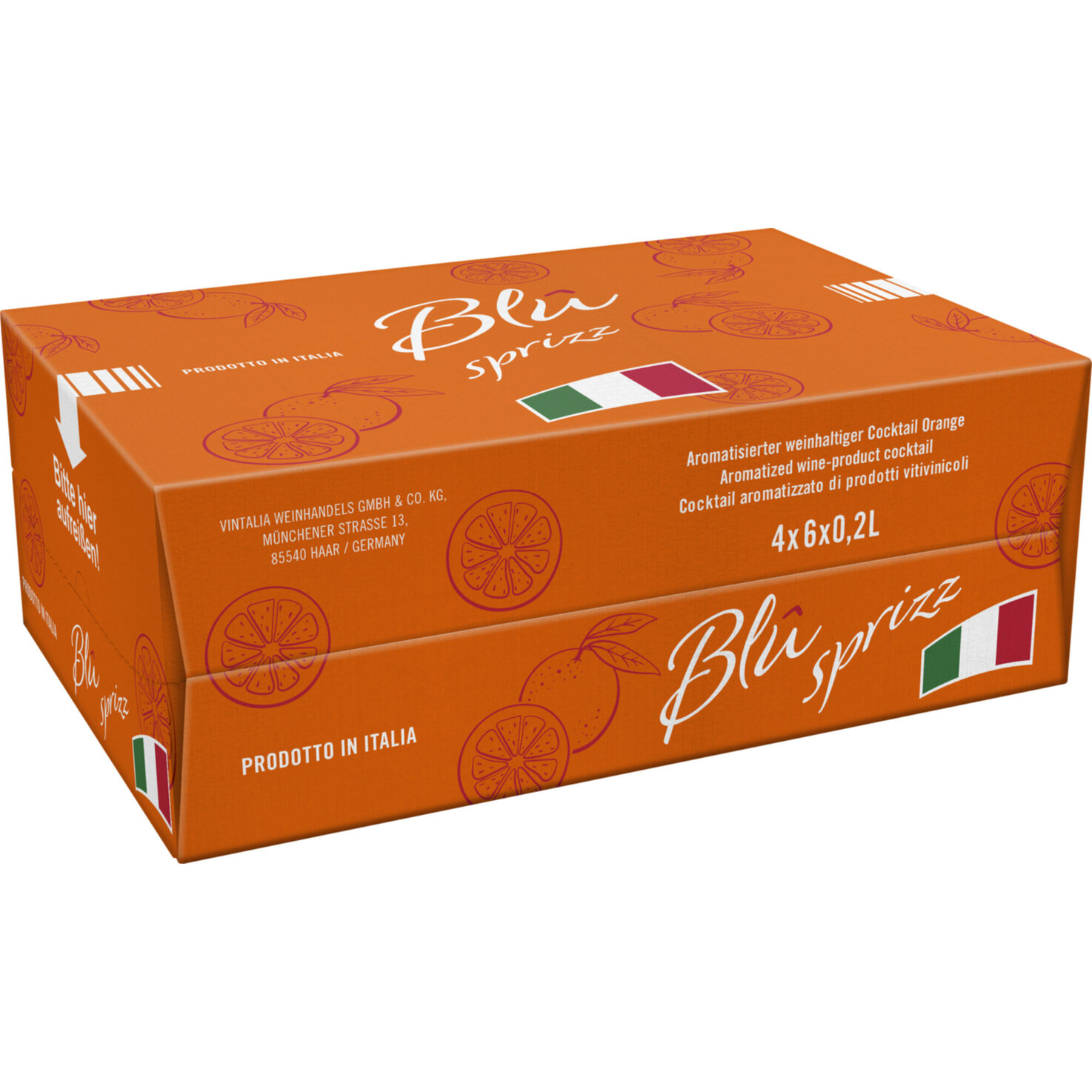 Blu Secco Sprizz Dose Vino Frizzante -120cl