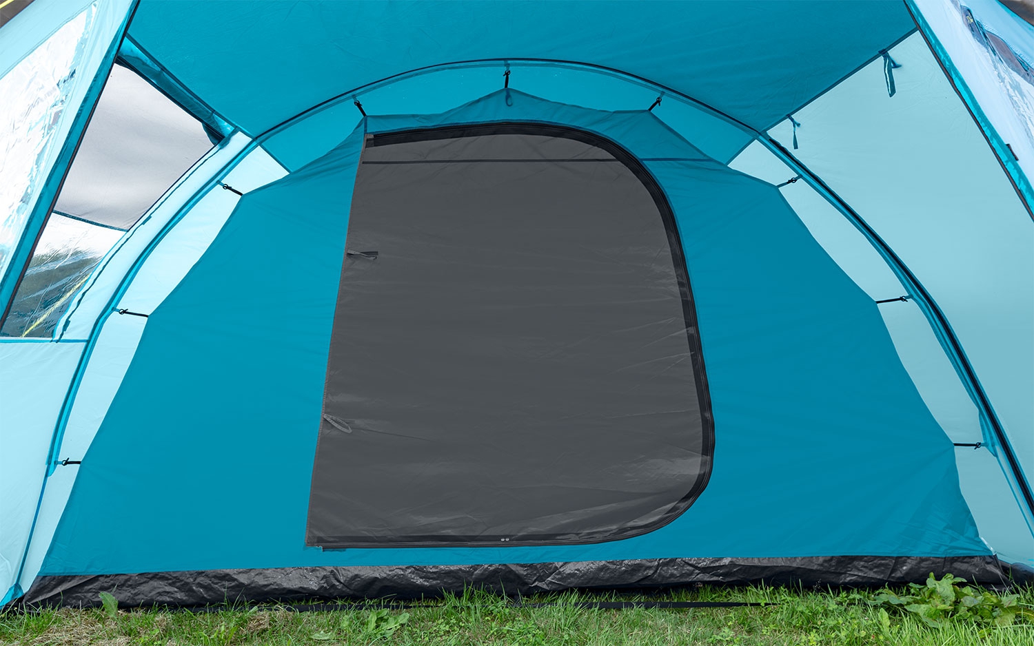 Camptime Uranus 6 Tunnelzelt hellblau für 6 Personen