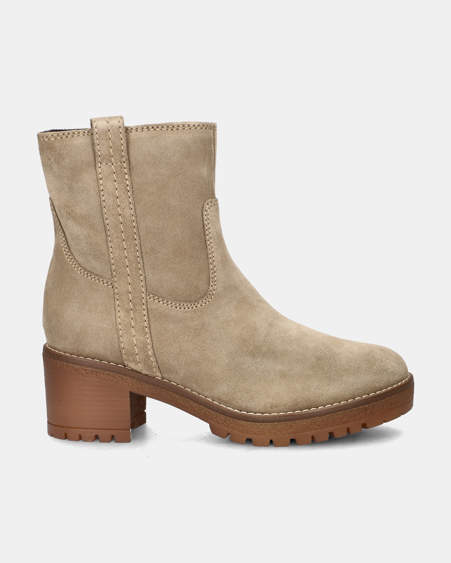 Nelson Rits- & gesloten boots  - bruin