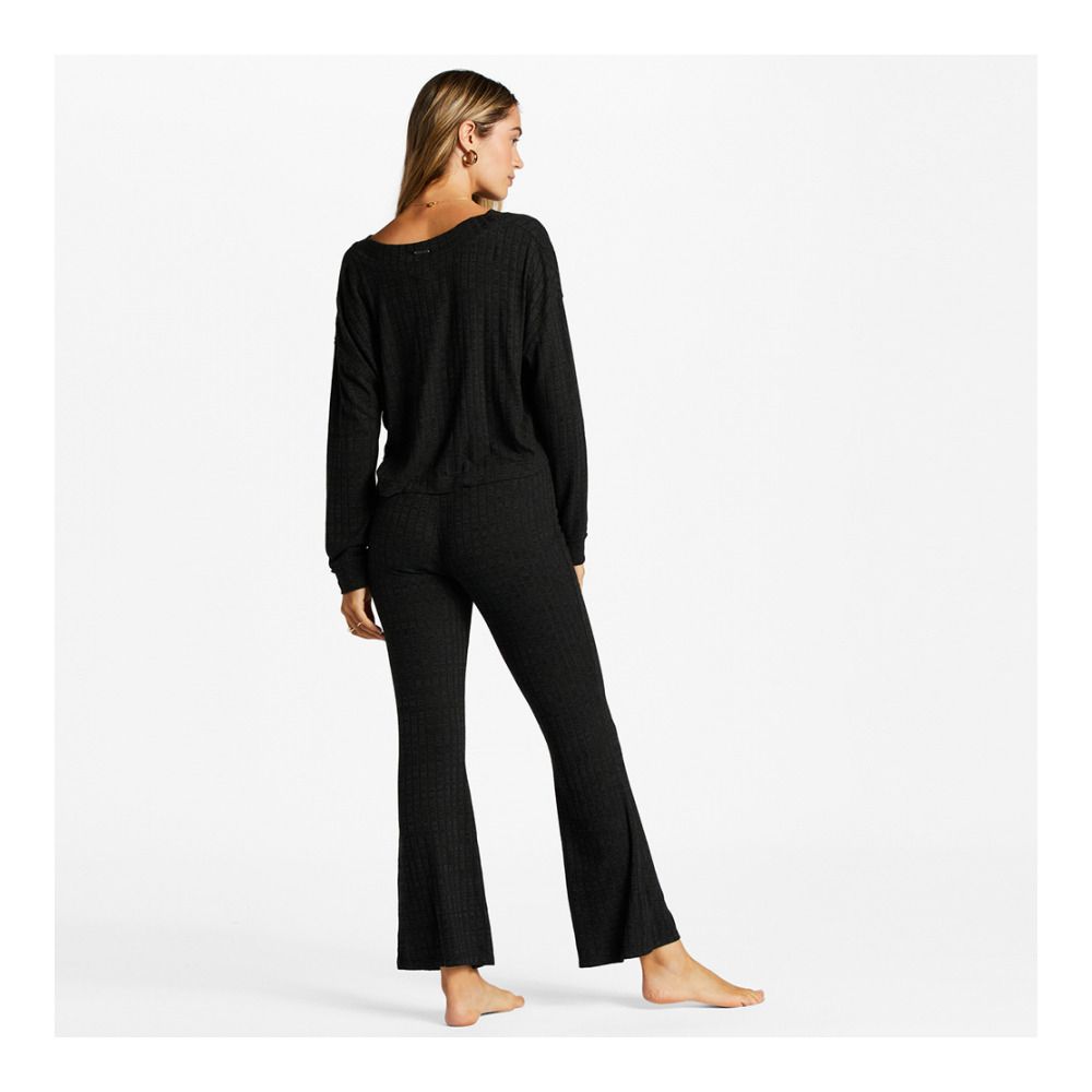 Billabong SO EASY - Pantalon Femme black sands