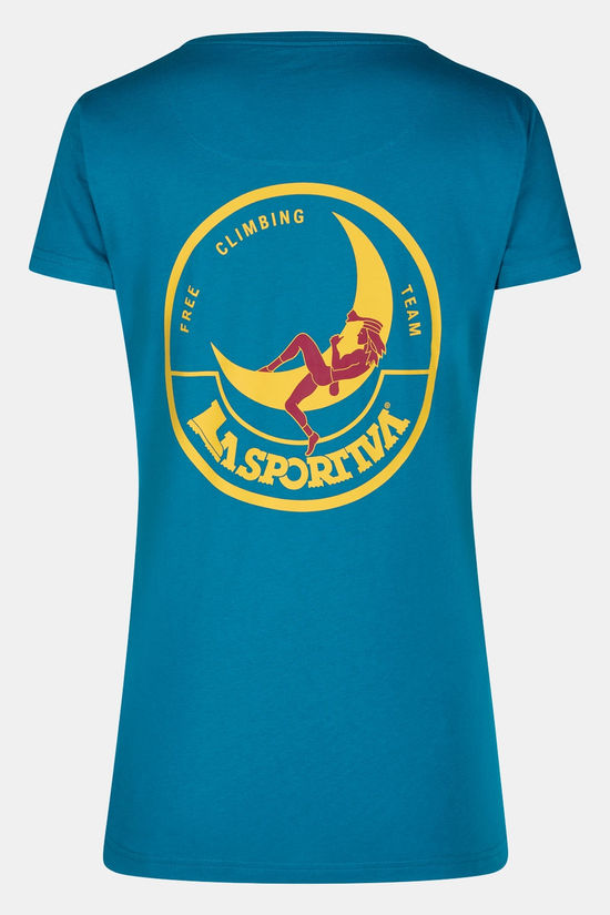 La Sportiva La Sportiva Climbing On The Moon T-Shirt Dames