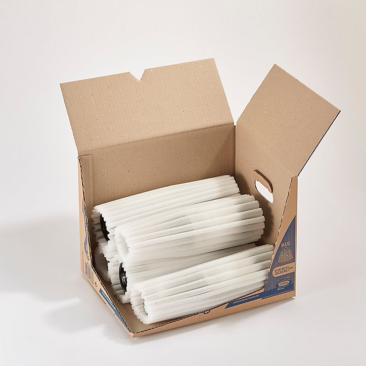 Lot de 6 gaines de protection en mousse blanc