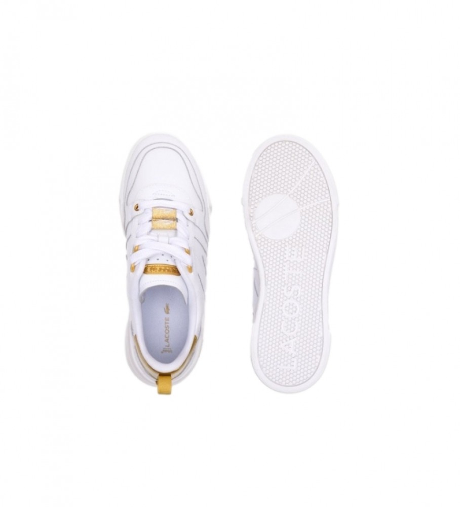 Tênis Lacoste de couro L002 branco