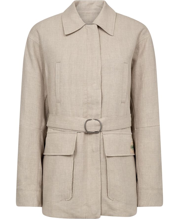 Holzweiler Gorti Linen Jacket Sand