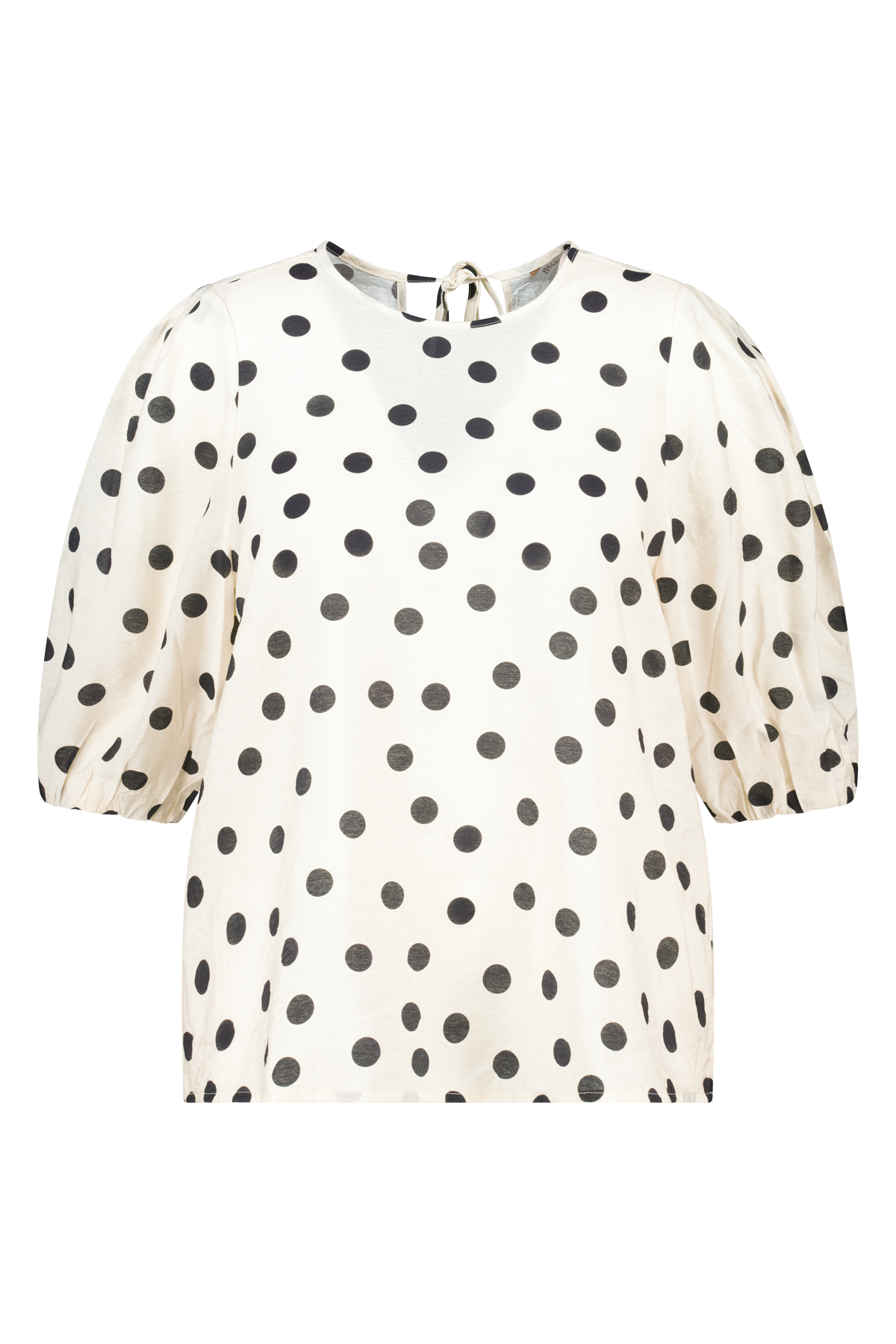 Blouse met stippen Multi Neutraal