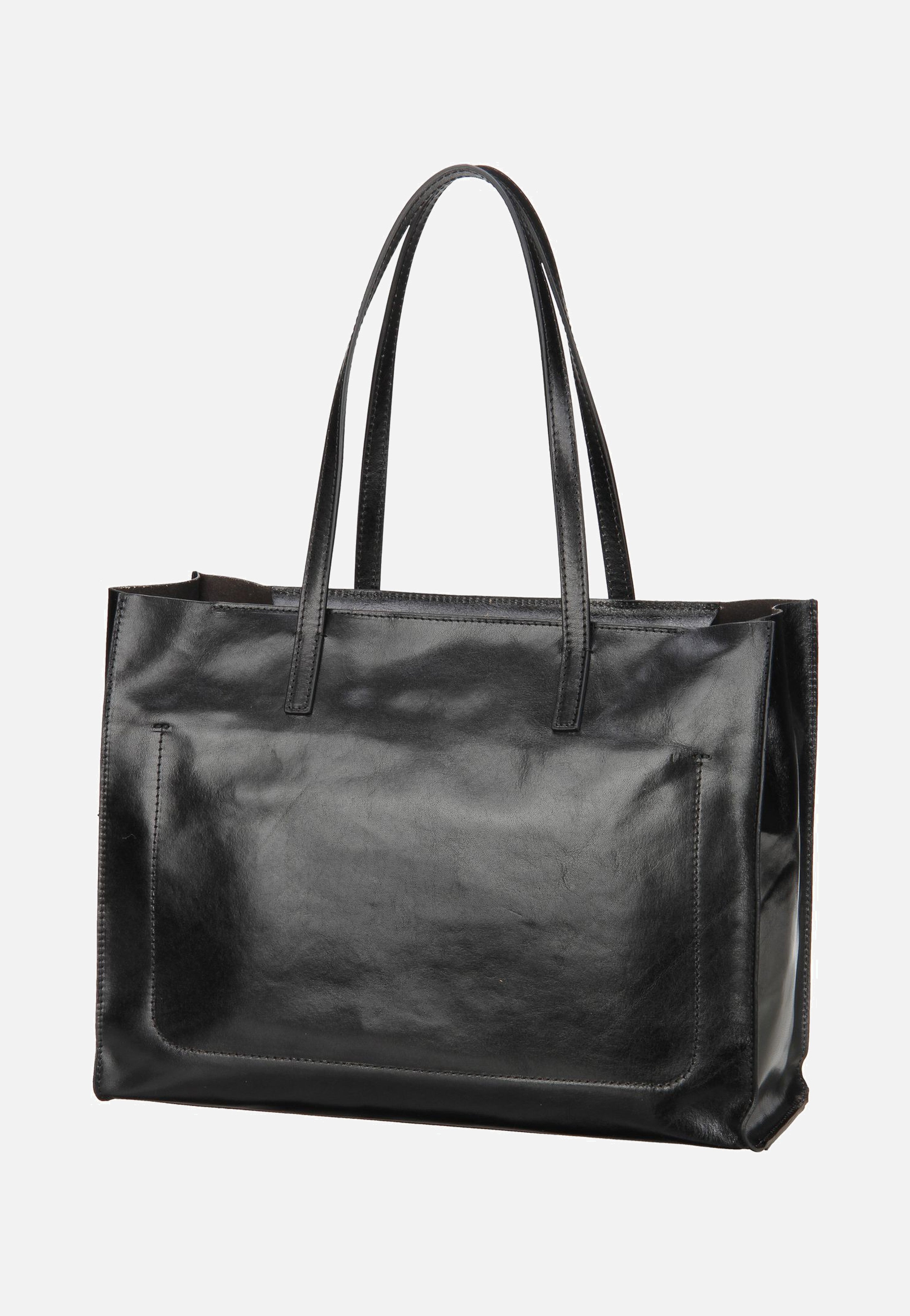 Mirra Shopping with Zip 1314 Nero/Oro - Shopper