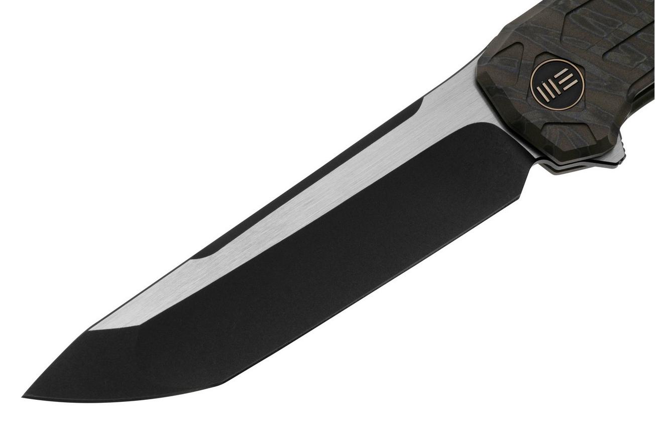 WE Knife Shadowfire WE22035-4, Tiger Stripe Flame Titanium, zakmes