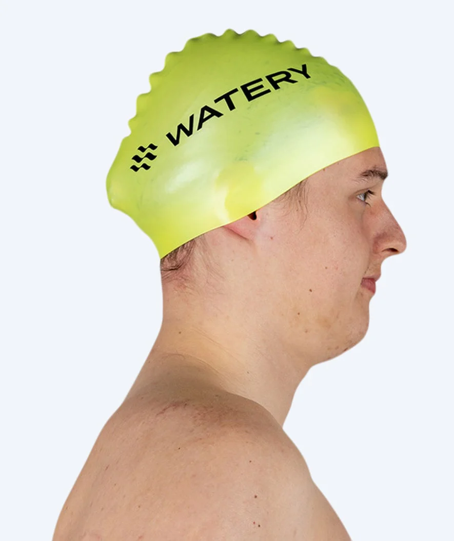 Watery badehætte (fra 10 år) - Signature - Fluo Gul