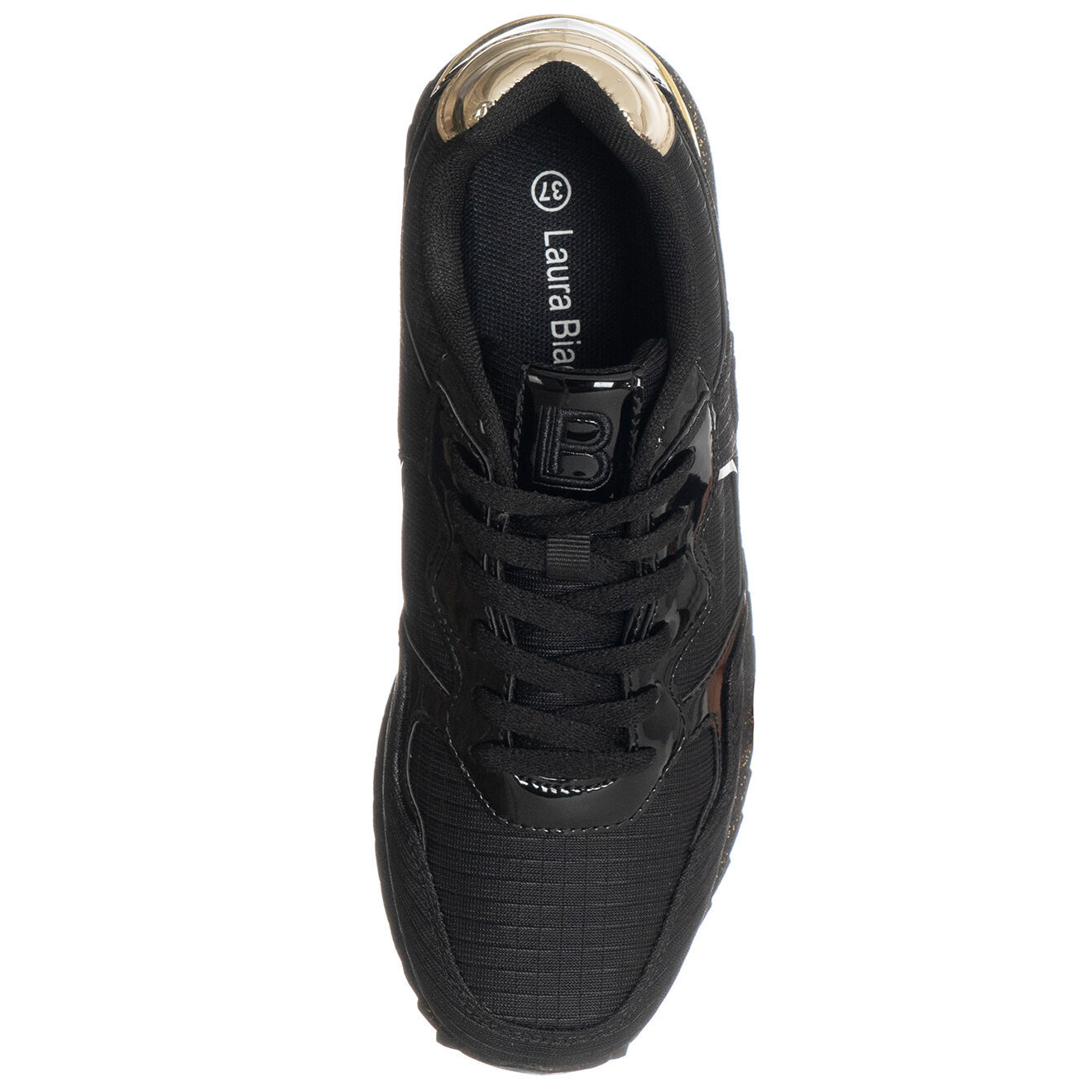 Laura Biagiotti Sneakers Lilah noir/doré