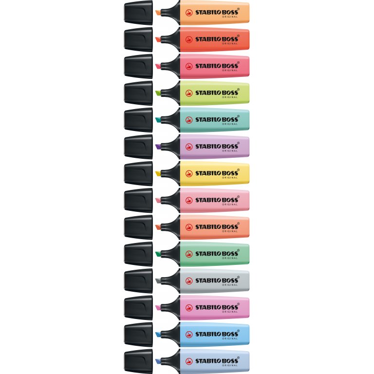 Stabilo Boss Original Textmarker Pastell