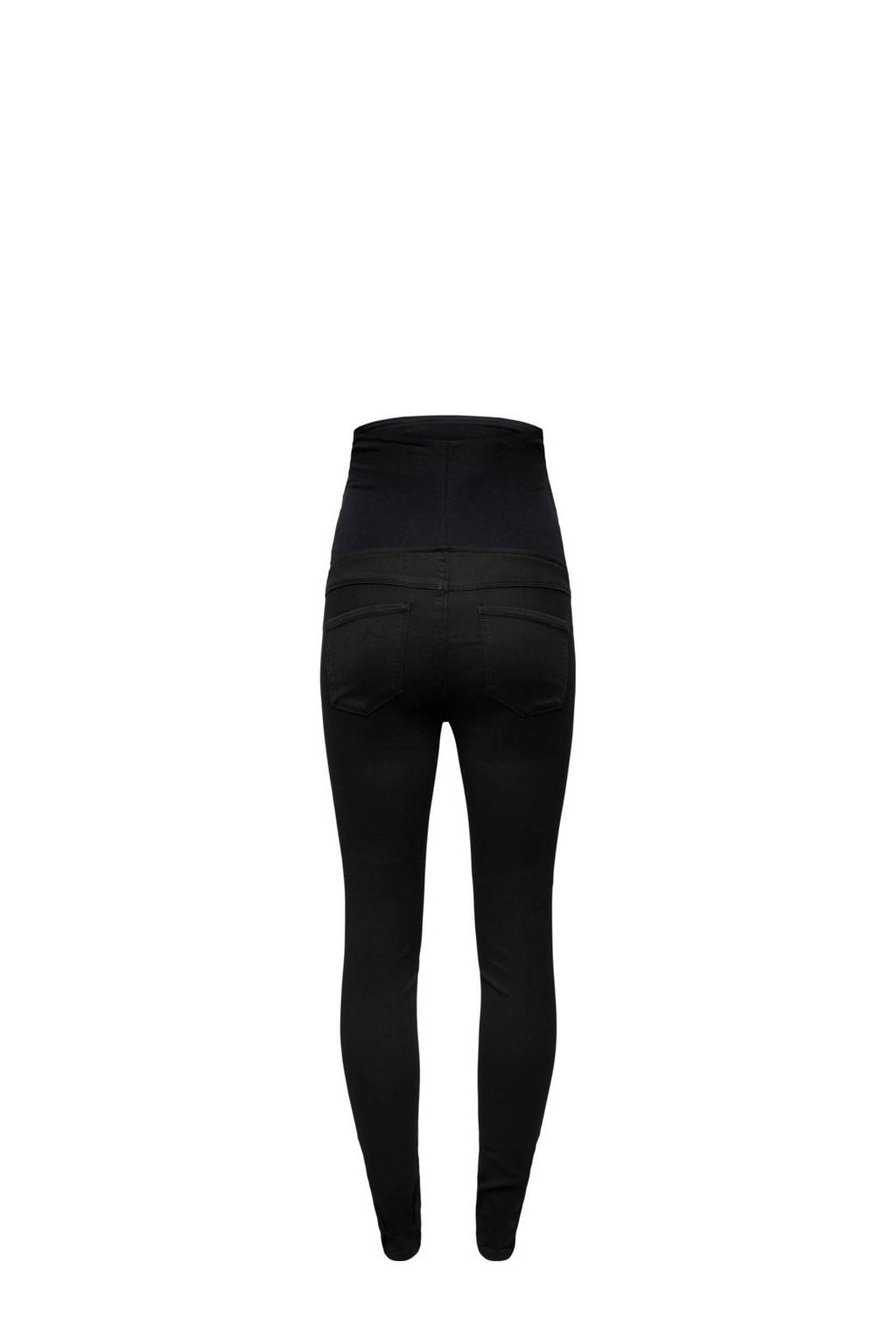 ONLY MATERNITY skinny zwangerschaps jegging OLMRAIN zwart