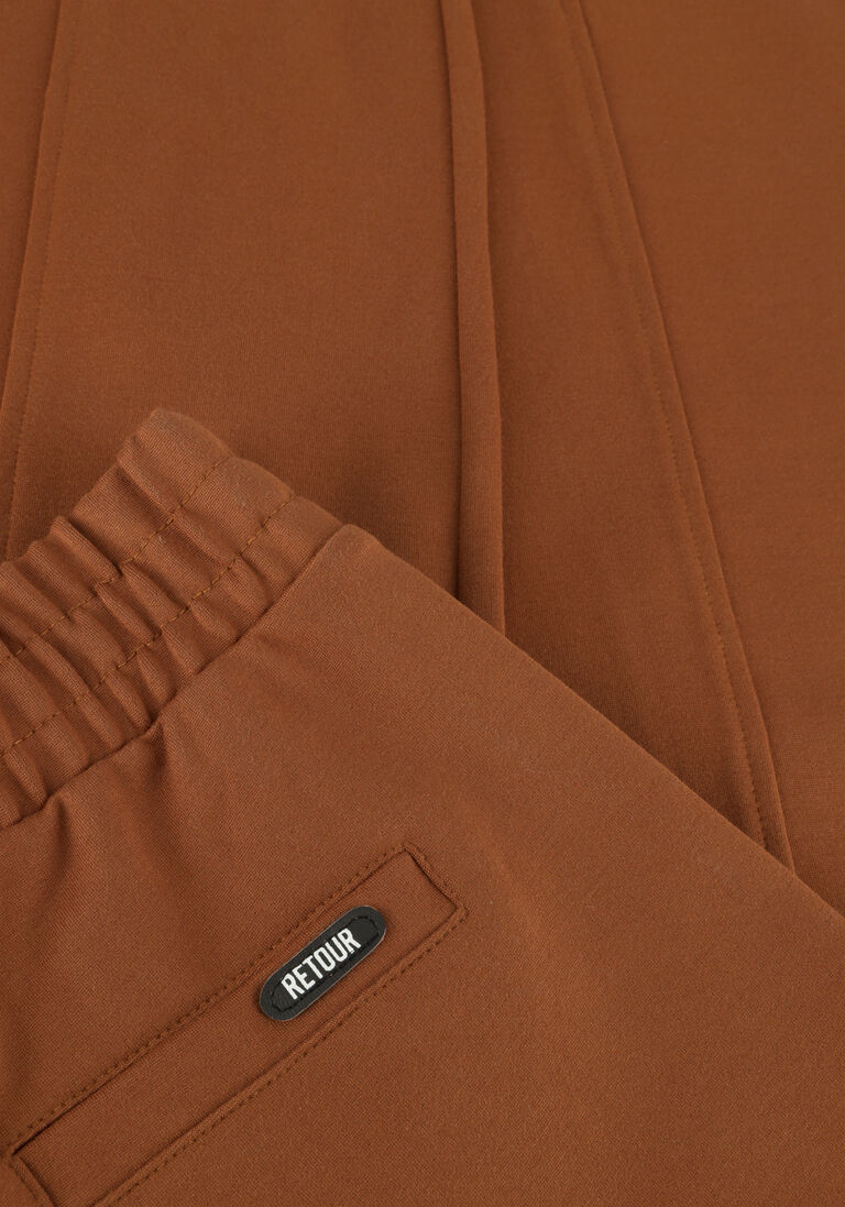 RETOUR bruine retour flared broek joy