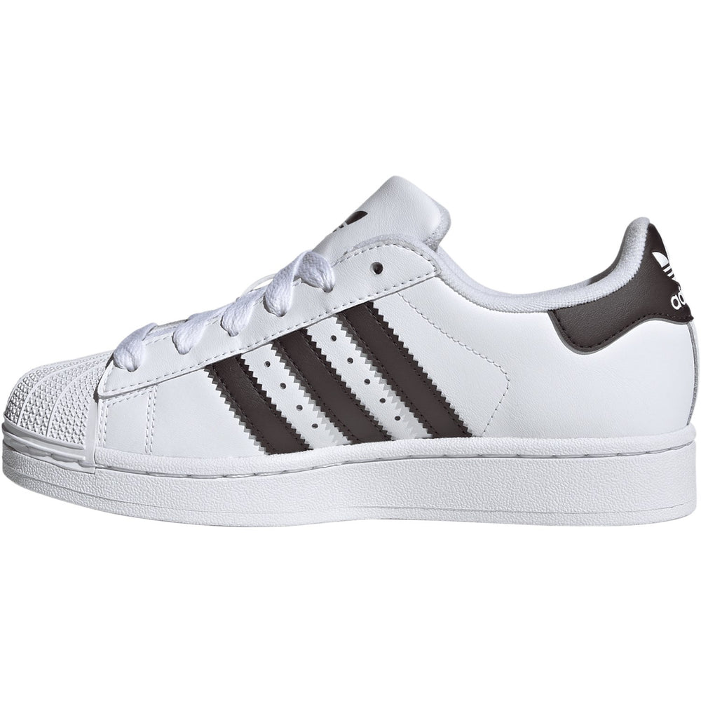 Køb adidas Originals Ftwr White/Aurora Coffee/Ftwr White Superstar Ii J Sneakers