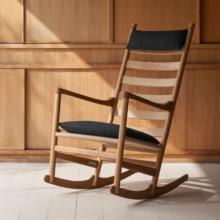 Carl Hansen - CH45 Sitz- und Nackenkissen, anthrazit (Hallingdal 180)