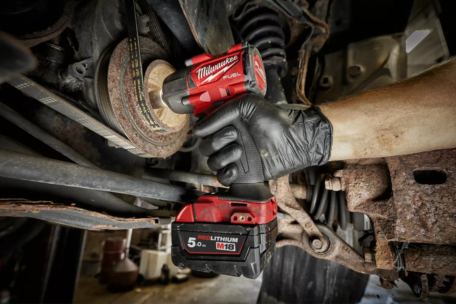 Milwaukee M18 FMTIW2P12-0X Li-Ion accu slagmoersleutel body in HD Box