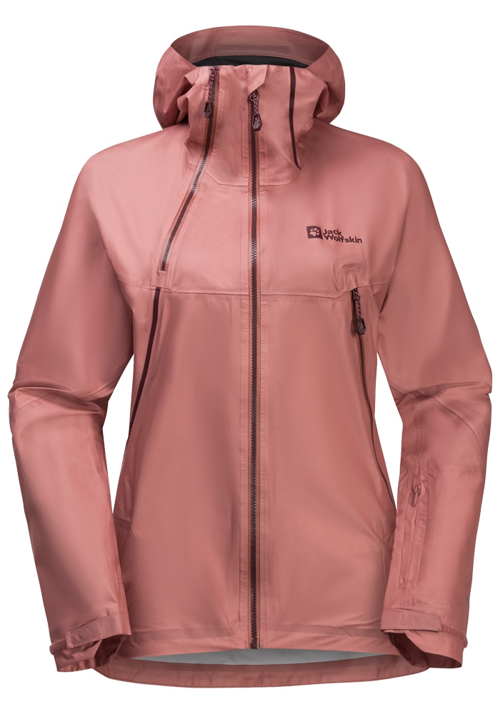 Jack Wolfskin Skijacke »ALPSPITZE AIR 3L JKT W« mit Kapuze