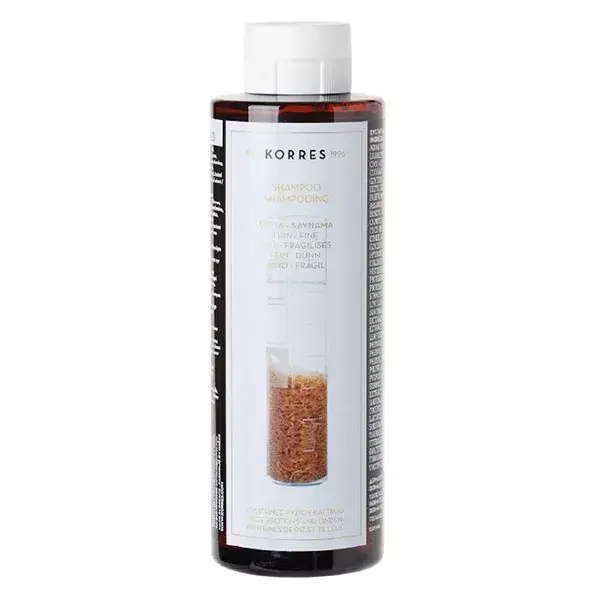 Shampoo Korres para Cabelos Finos 250ml