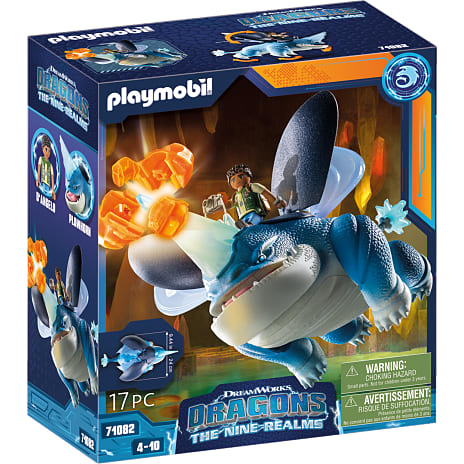 Playmobil Dragons: The Nine Realms - Plowhorn & D'Angelo 71082